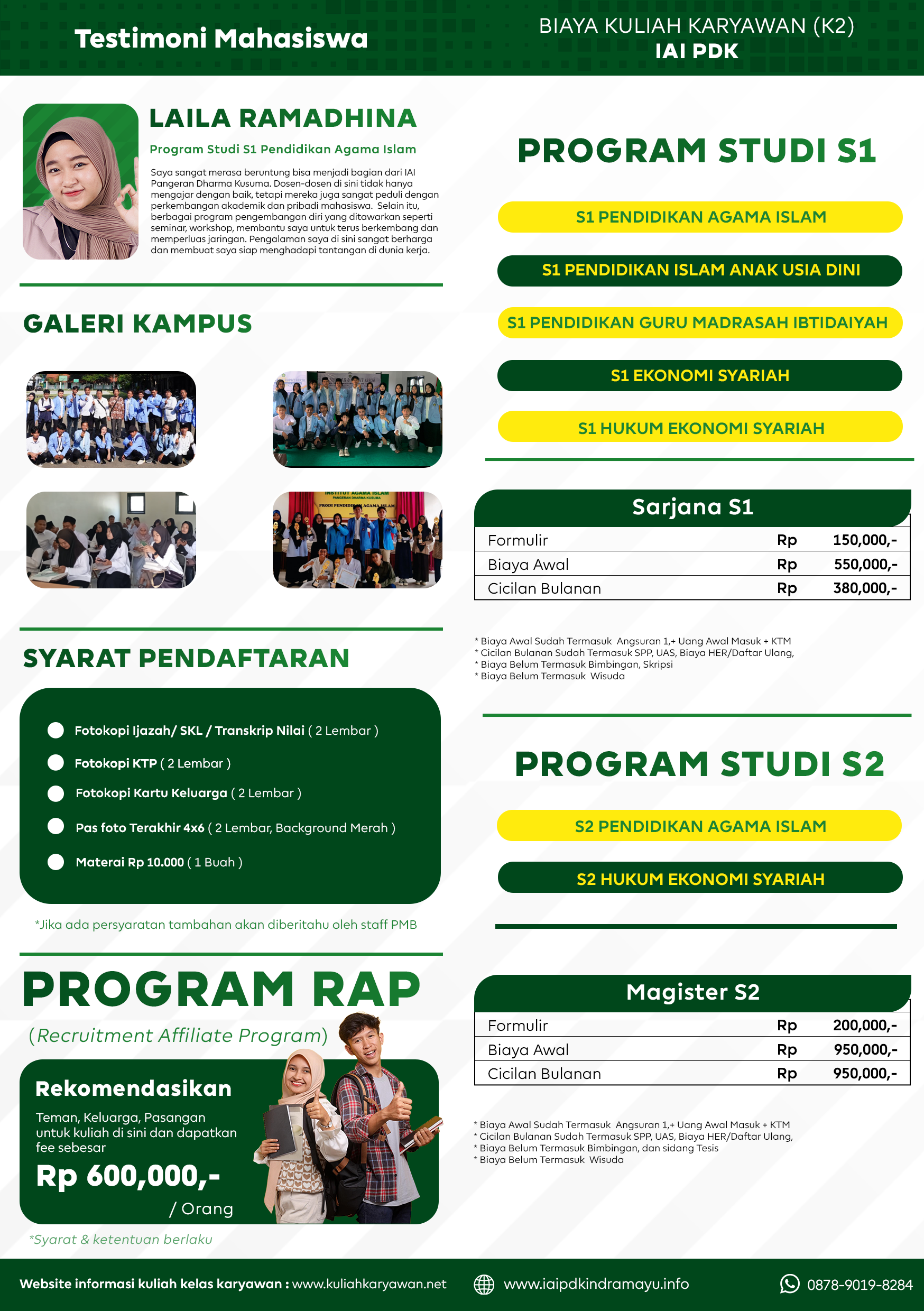 Brosur Belakang